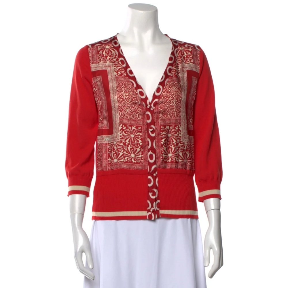 Gorgeous Etro Silk and Cotton Cardigan - Excellent Condition